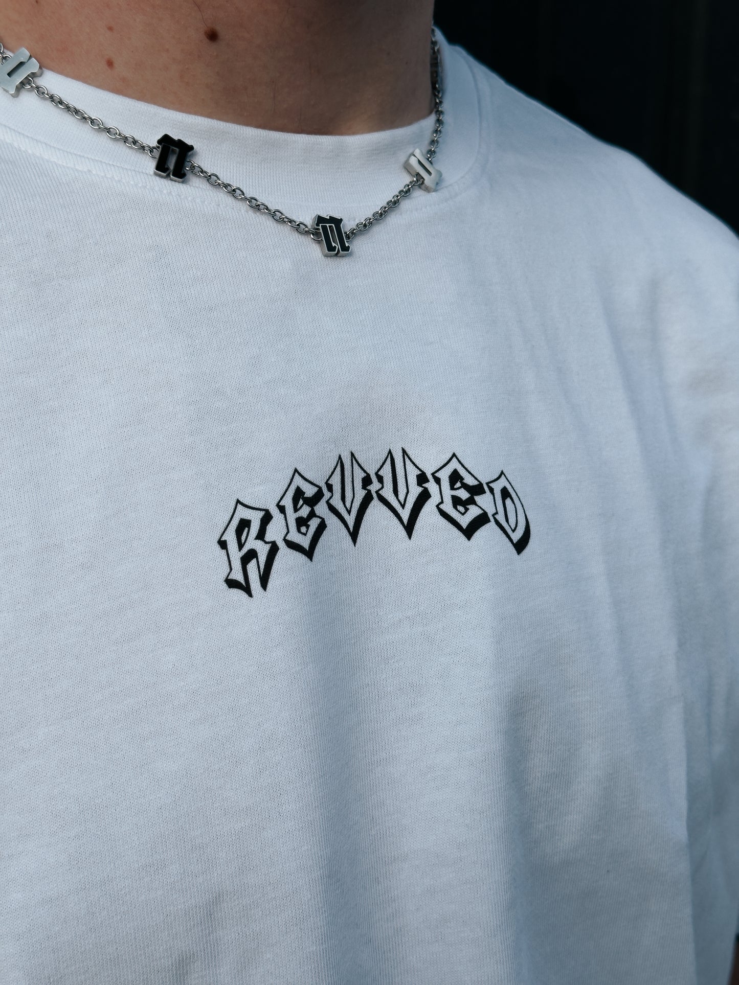 T-SHIRT "ENJOY THE RIDE" BIAŁY