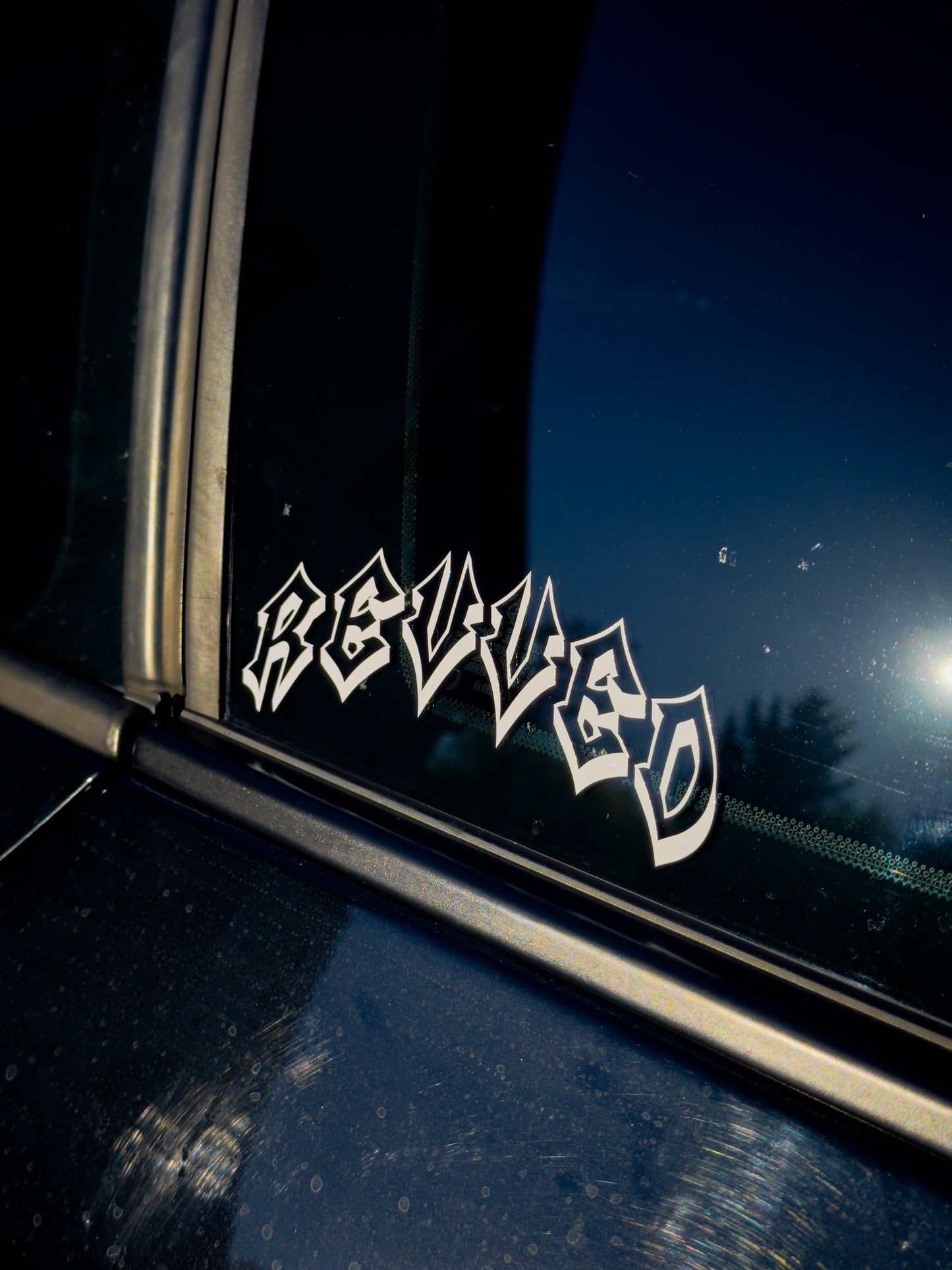 REVVED ENJOY THE RIDE DECAL
