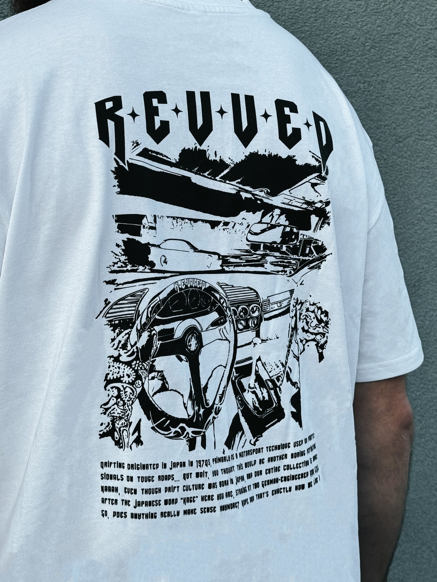 T-SHIRT "DEFINITION" BIAŁY