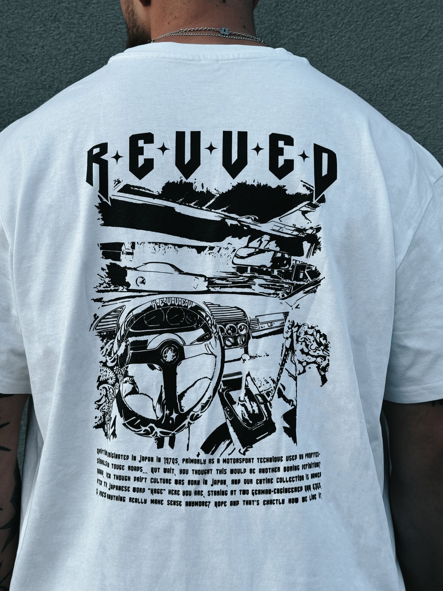 T-SHIRT "DEFINITION" BIAŁY