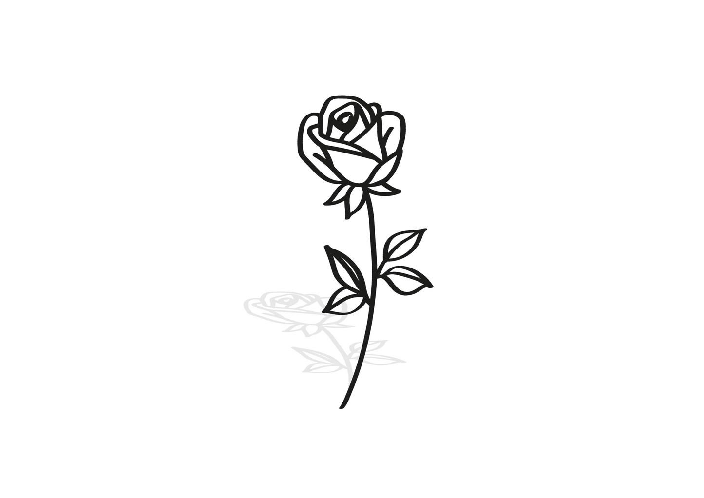 ROSE DECAL