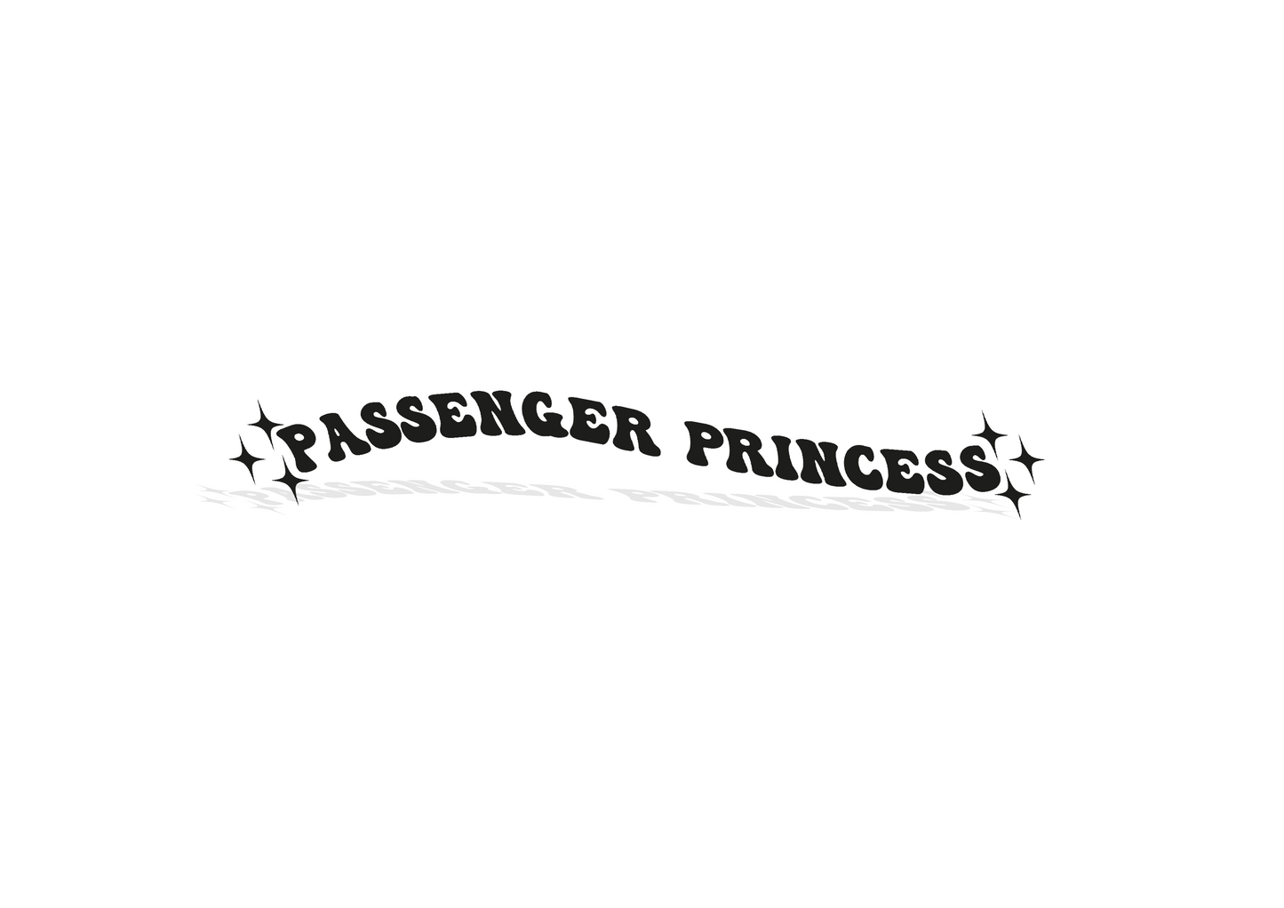 PASSENGER PRINCESS DECAL