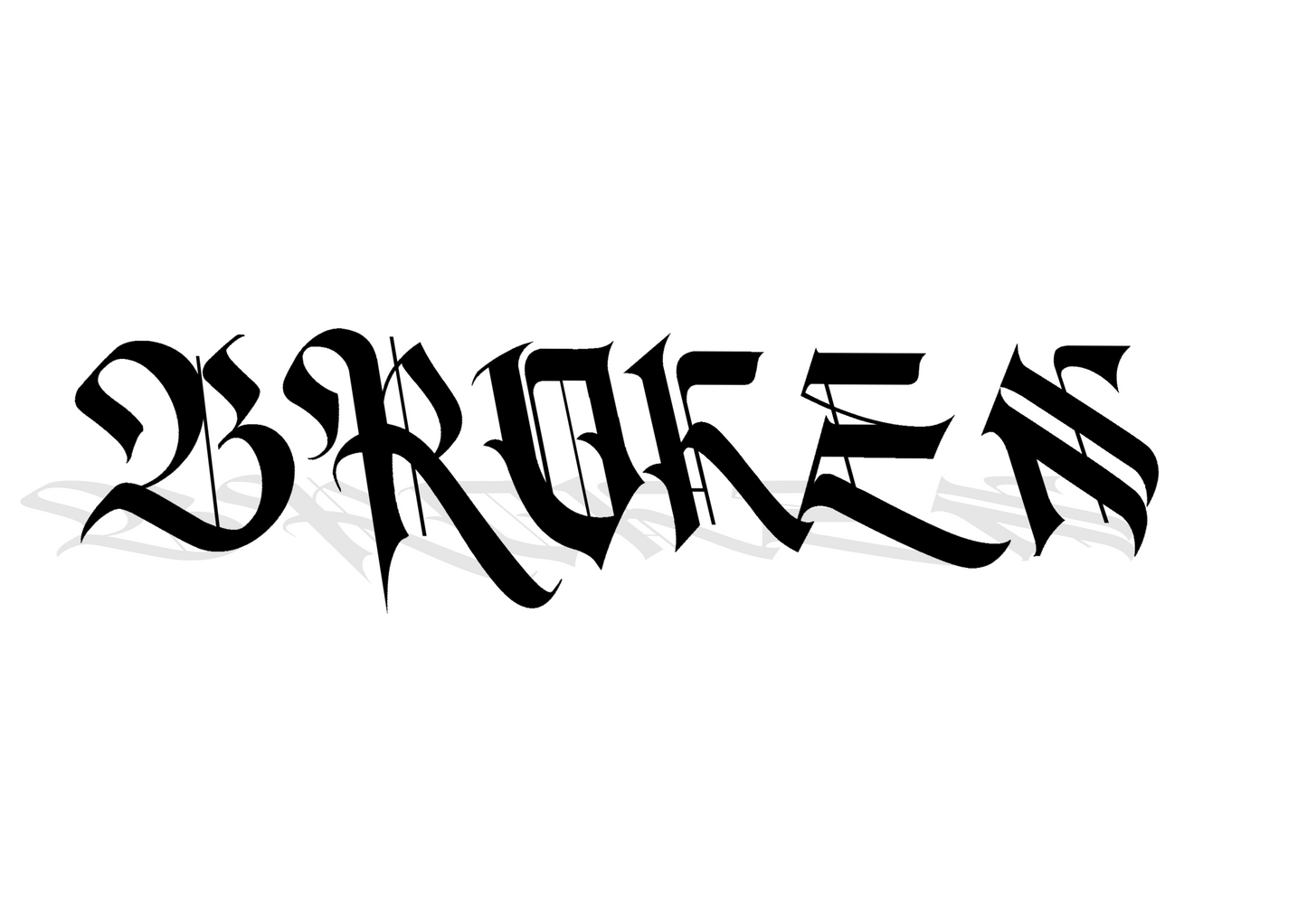 BROKEN BANNER