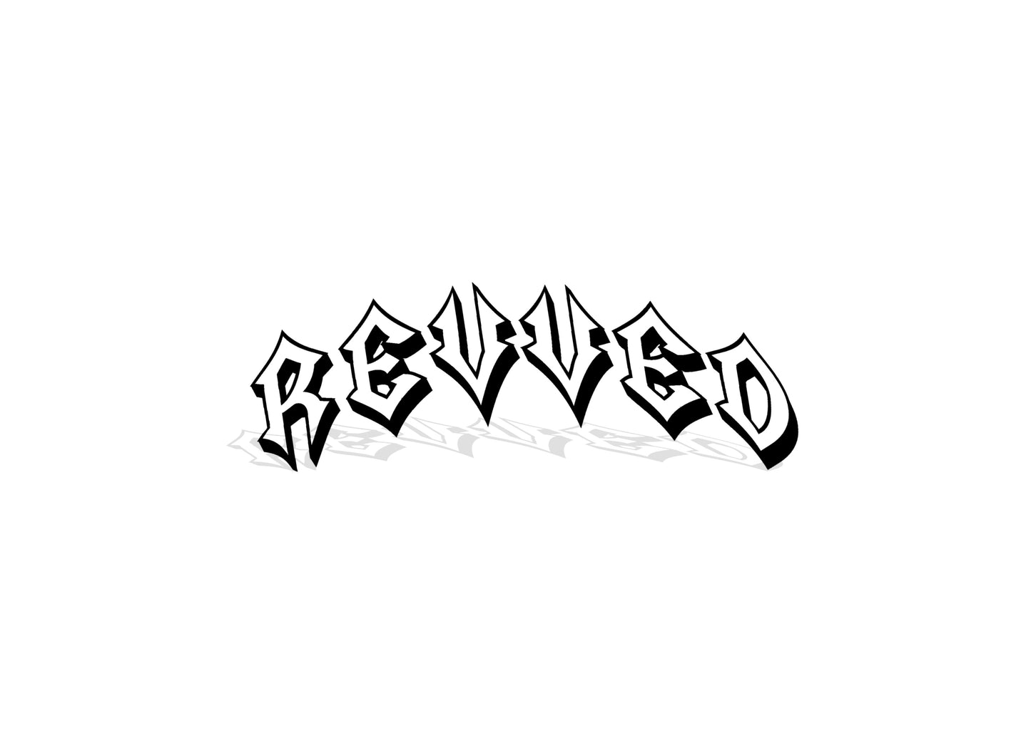 REVVED ENJOY THE RIDE DECAL
