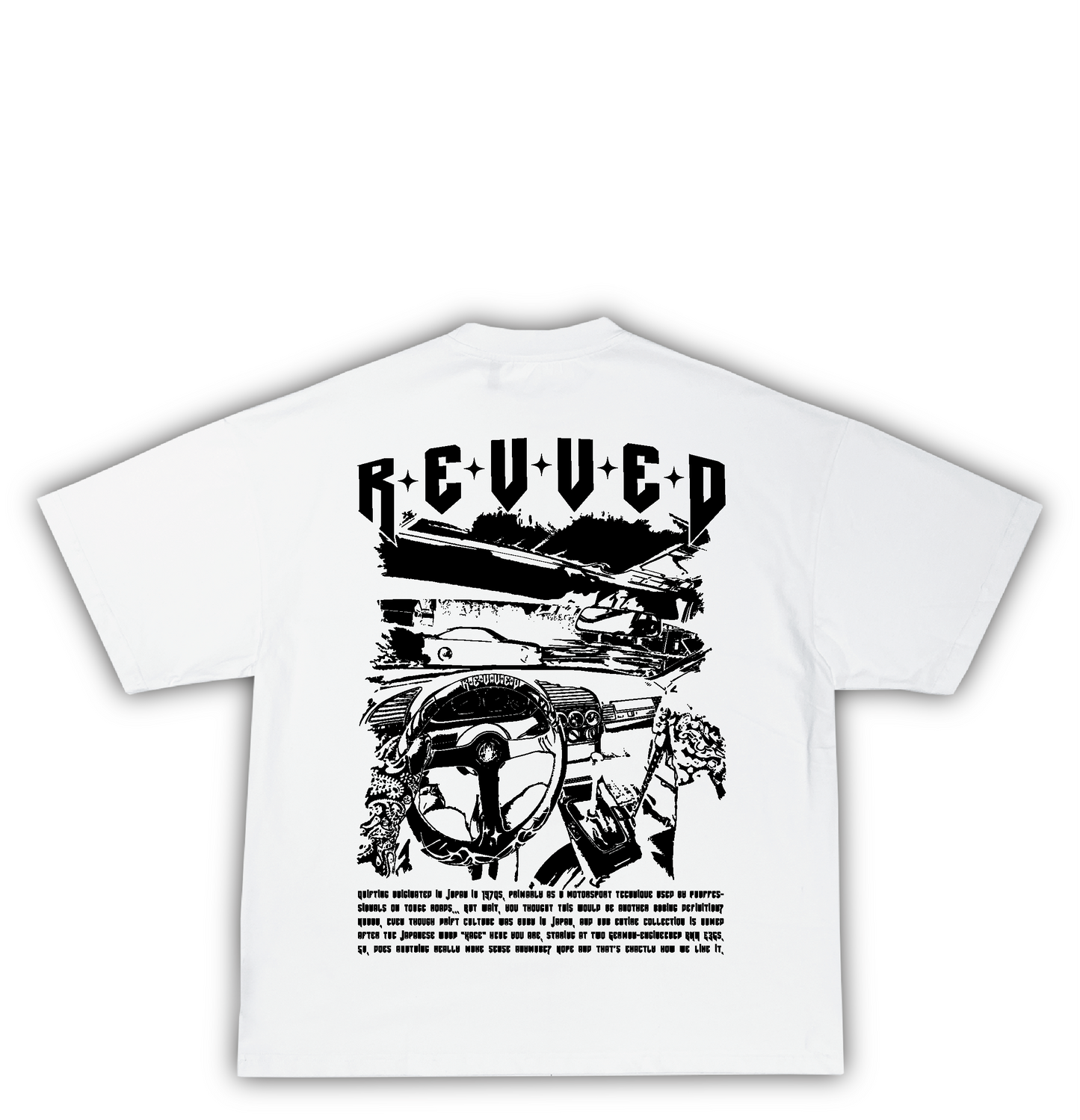 T-SHIRT "DEFINITION" BIAŁY