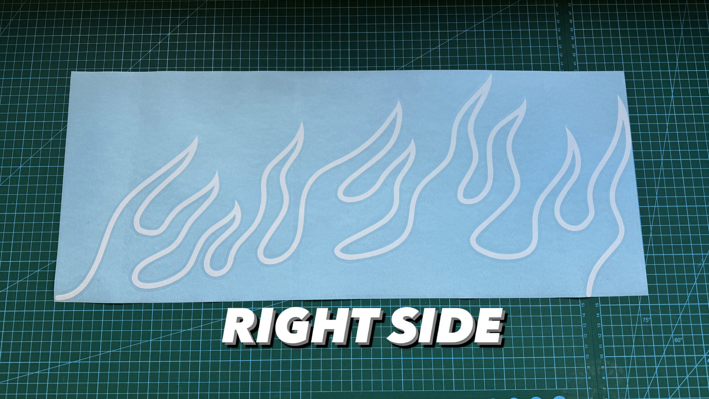 FLAMES V2 SMALL DECAL