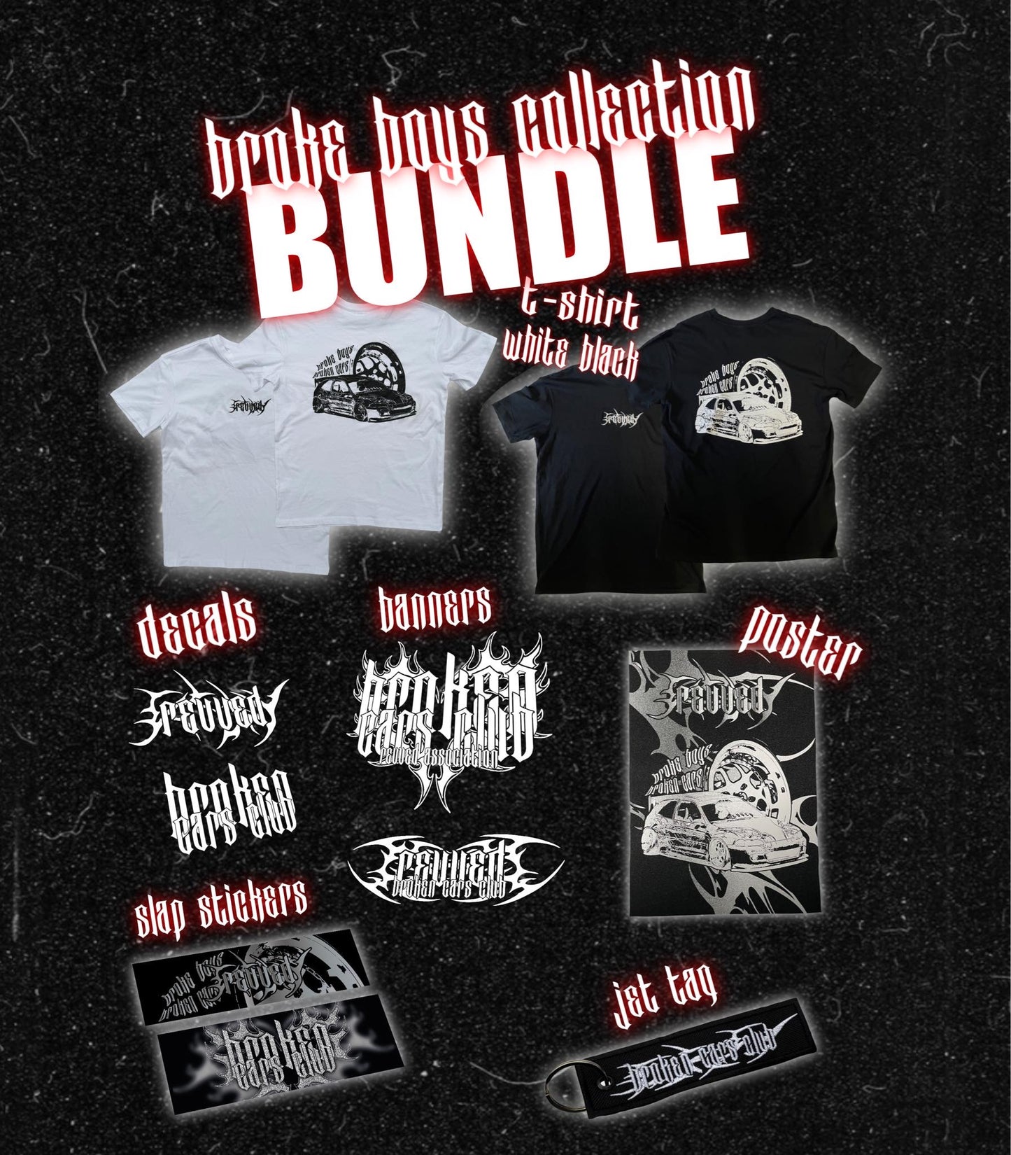 LIMITED BUNDLE - BROKE BOYS COLLECTION