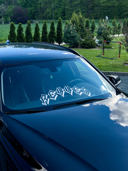 ENJOY THE RIDE SMALL BANNER