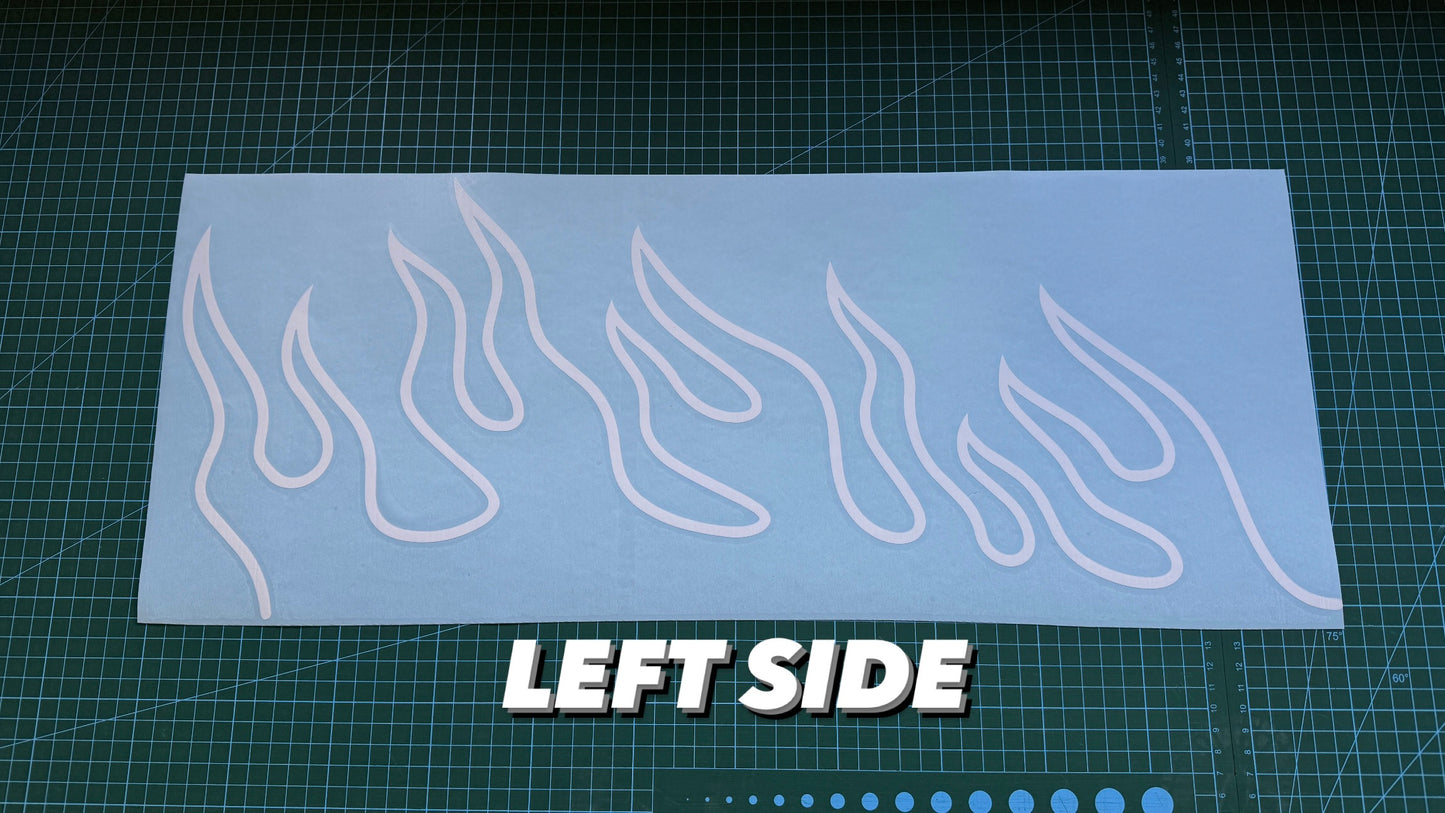 FLAMES V2 SMALL DECAL