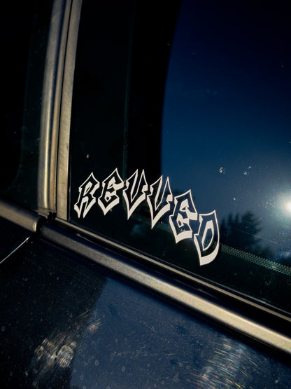 REVVED ENJOY THE RIDE DECAL