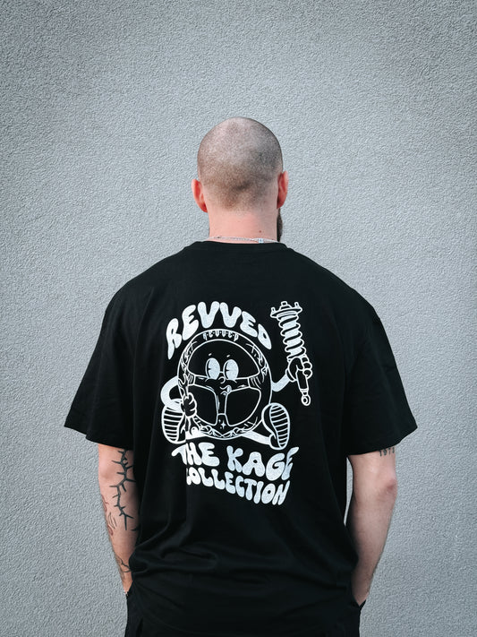 "THE KAGE" T-SHIRT BLACK