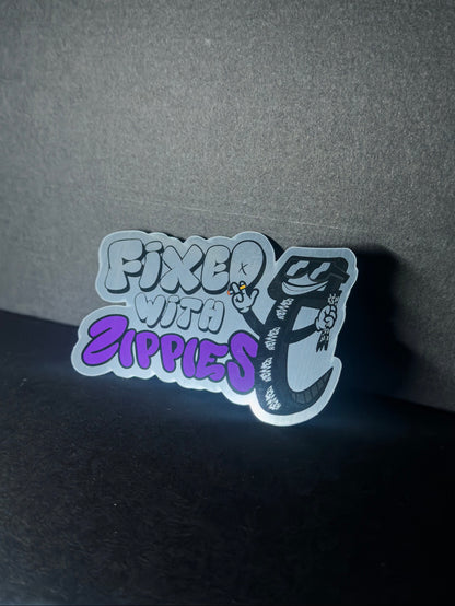 FIXED WITH ZIPPIES SLAP