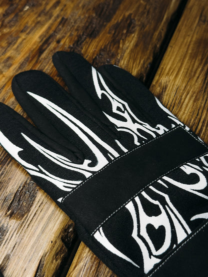 REVVED RACING GLOVES - BLACK