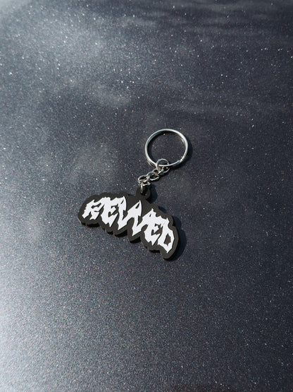 REVVED LOGO SILICONE KEYCHAIN