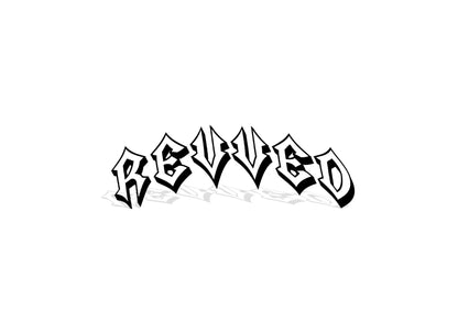 REVVED ENJOY THE RIDE DECAL