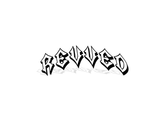 REVVED ENJOY THE RIDE DECAL