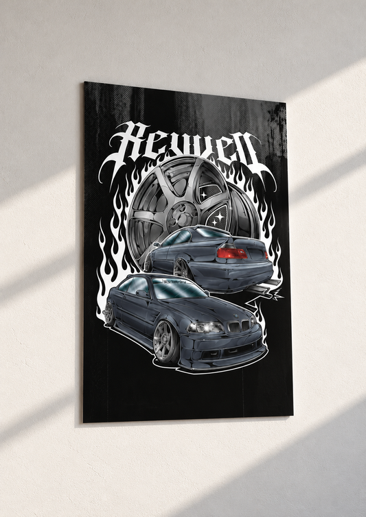 MAD E46 POSTER