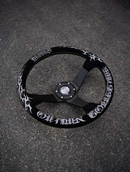 OUTRUN STEERING WHEEL - GREY EDITION