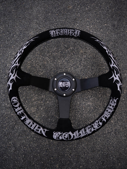 OUTRUN STEERING WHEEL - GREY EDITION