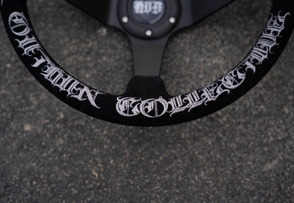 OUTRUN STEERING WHEEL - GREY EDITION