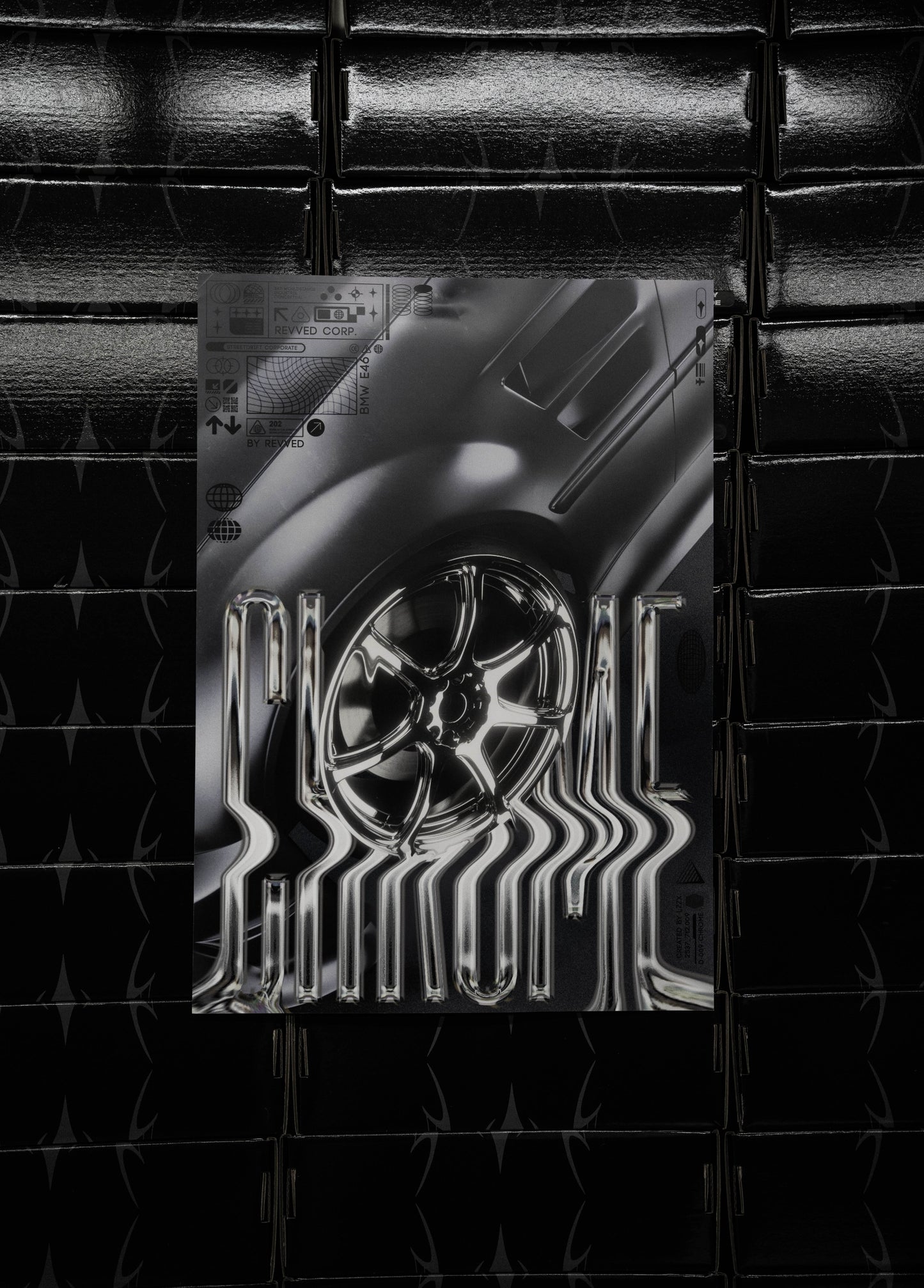 "CHROME" POSTER
