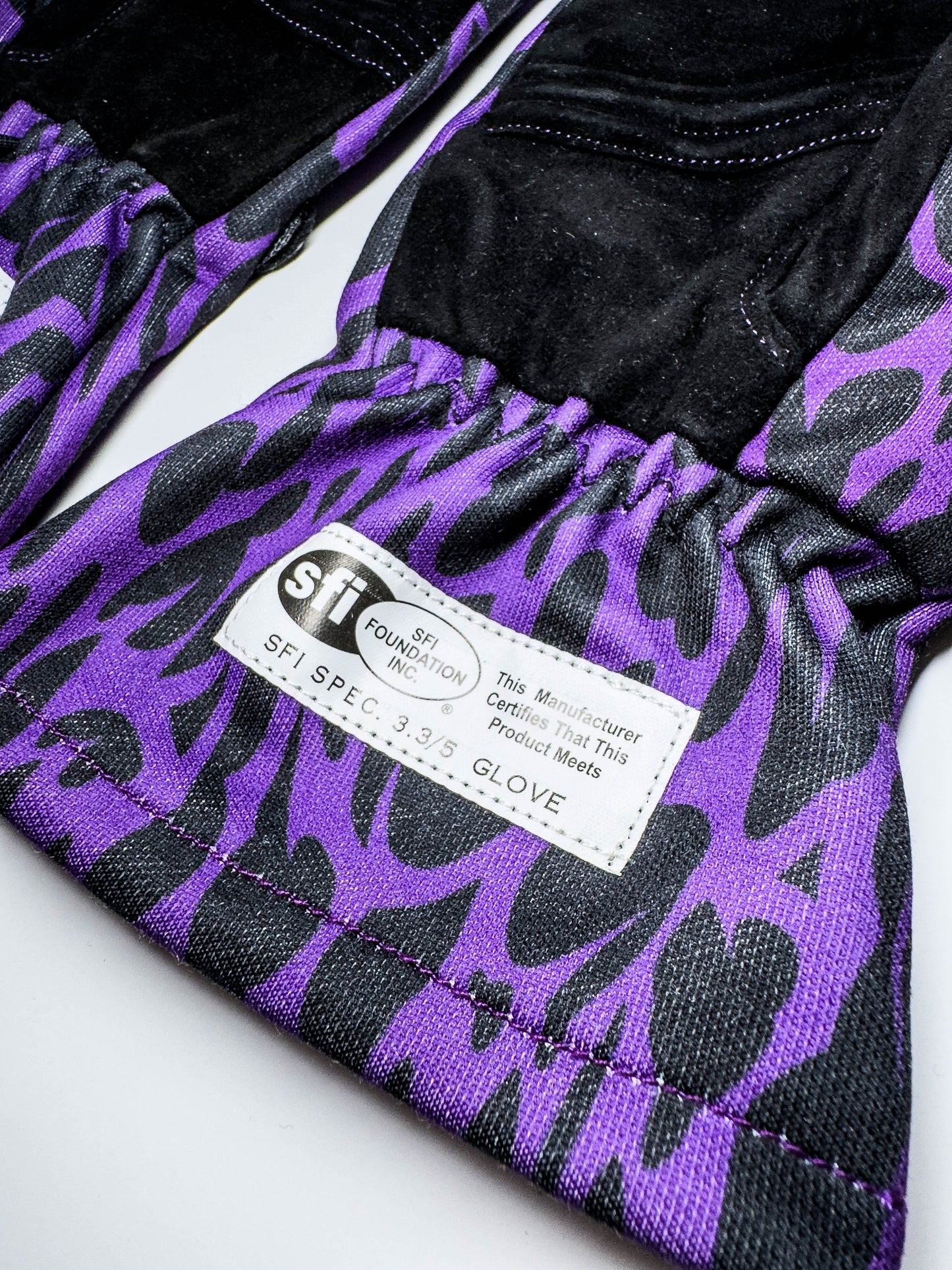 OUTRUN RACING GLOVES - PURPLE