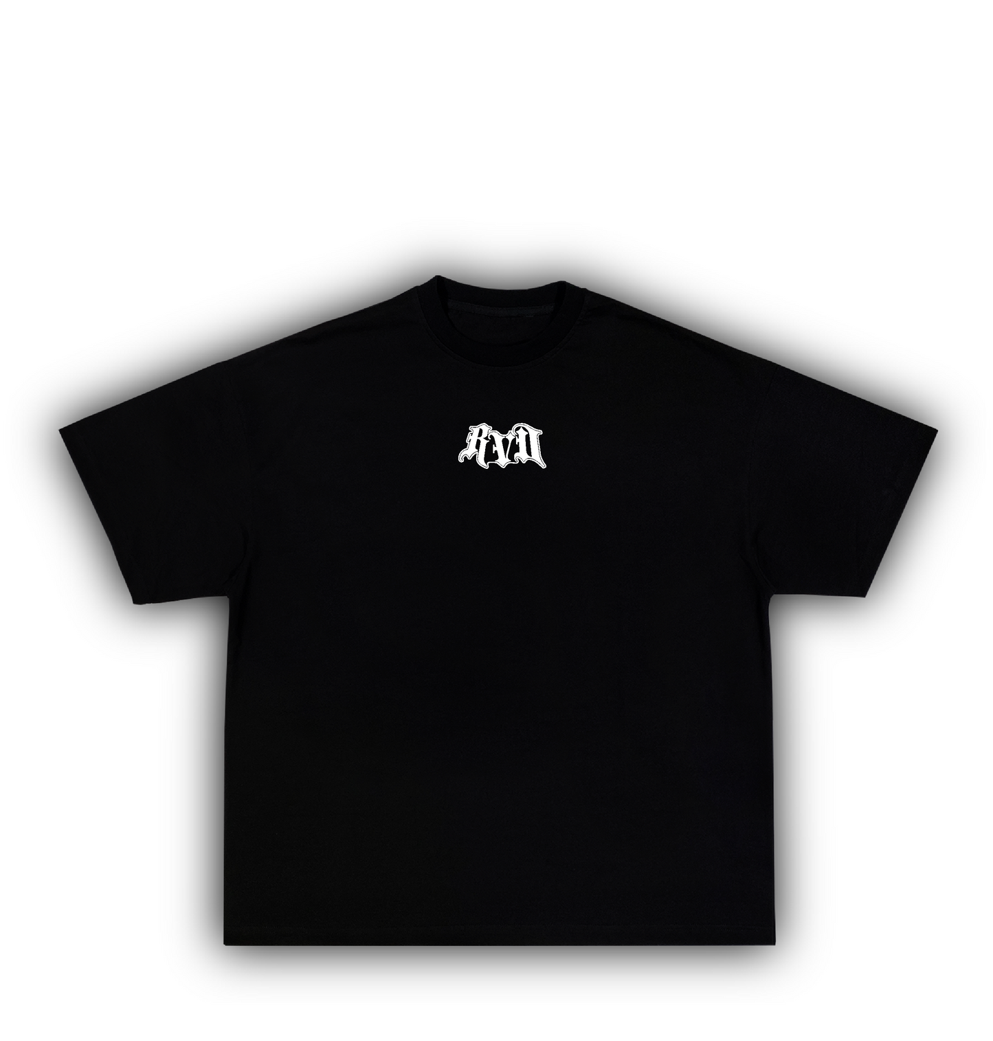"RVD" BASIC T-SHIRT BLACK