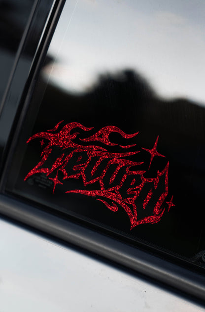 IGNITION DECAL - RED