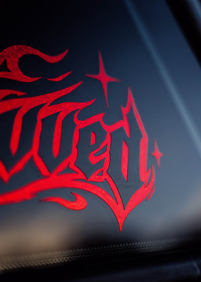 IGNITION DECAL - RED