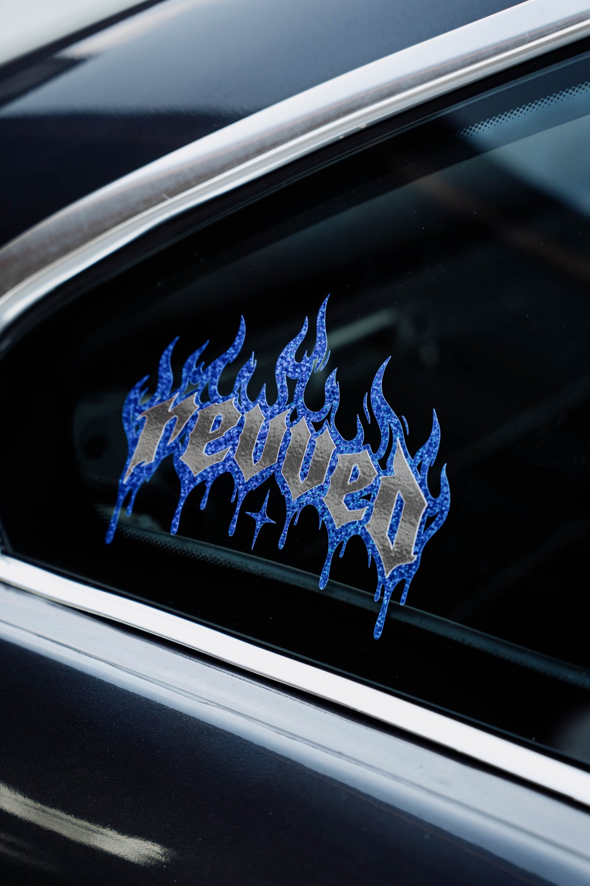 MELTDOWN DECAL - NIEBIESKI